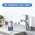 thumbnail image 3 of Comeast Hard Water Stain Remover For Shower Glass, Shower Door Cleaning Without Streaks and Spots, Mineral, Dust & Soap Scum Remover, (Green Cream, 21.3 fl oz), 3 of 9
