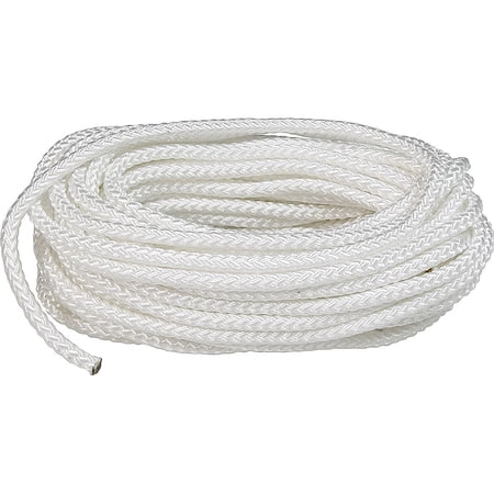SeaSense Multi-Purpose Nylon Diamond Braid Rope  3/16  x 150   White