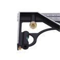 thumbnail image 3 of Combination Ruler Stainless Steel Caliper Protractor Angle Guage Woodworking Measure Tool 300mm, 3 of 5