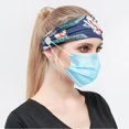 thumbnail image 4 of 6PCS Women Sports Head Bands Cute Sweat Head Wraps Boho Hair Bands with Buttons, 4 of 10