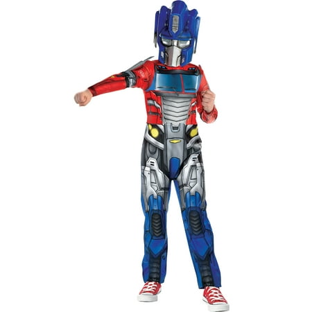 Suit Yourself Transformers Optimus Prime Costume for Boys, Includes an Autobot Printed Jumpsuit and a Mask