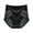 Black, variant on Wancir High Waist Lace Underwear for Women Seamless Sexy Panties Ladies Stretch Full Coverage Briefs Pack