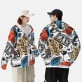 thumbnail image 6 of Gaeub French Food Men's and Women's UPF 50+ Long-Sleeved Sun Protection Clothing, Fishing Shirt Long Sleeve Zip - Small, 6 of 9