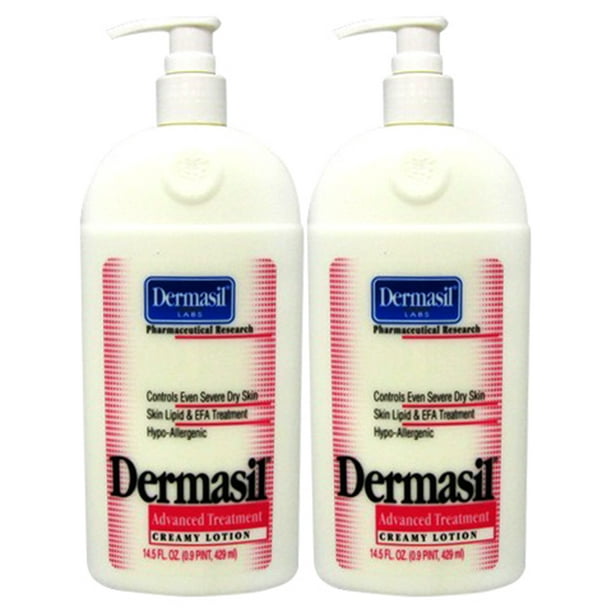 Dermasil Labs Pharmaceutical Research Advanced Treatment Creamy Lotion ...