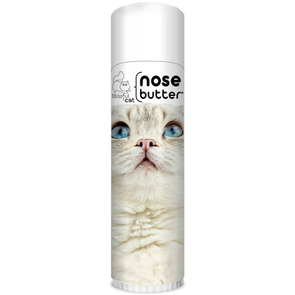 The Blissful Cat® Nose Butter® I Softens, Moisturizes & Conditions Dry, Cracked Cat Noses I The Original Nose Butter® I All Natural I Veterinarian Recommended I 0.50-Ounce Tube