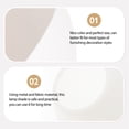 thumbnail image 3 of HINTRMENT 4pcs Standing Lamp Shade Plastic White Replacement for Dust Protection in Bedroom, 3 of 6