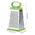 thumbnail image 3 of 4 in 1 Stainless Steel Manual Kitchen Tool Veggie Box Grater with 4 Sides for Parmesan Cheese Vegetables, 3 of 7