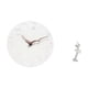 thumbnail image 5 of Reloj de pared, estatua de bailarina de ballet, figura de escritorio, resina, tablero de fibra de densidad media, arte moderno, adecuado para sala de, 5 of 8
