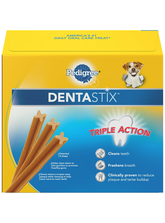 PEDIGREE DENTASTIX Large Dental Dog Treats Original, 2.08 lb. Value Pack (40 Treats)