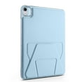 thumbnail image 7 of TECH CIRCLE Slim Back Cover Case for iPad Air 13-inch (M2) 2024 Release, Built-in Kickstand, Supports Apple Pencil Charging & Attachment, PU Leather/TPU Protective Lightweight Thin Case, Blue, 7 of 7