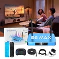 thumbnail image 1 of S6 Max SuperBox 64GB/6K Home Theater System Set 2026 with Wireless Air Mouse‌&Superbox Remote Control, 1 of 6