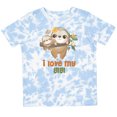 thumbnail image 3 of Inktastic Sloth I Love My Gigi Boys or Girls Toddler T-Shirt, 3 of 5