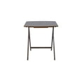 thumbnail image 2 of (4 pack) Mainstays Modern XL Oversized Folding Tray Table, Espresso, 2 of 14