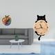 thumbnail image 2 of Reloj de pared con estatua de nórdico, adorno de frutas, esculturas coleccionables, ligero, sin tictac, decoración colgante para mesa, bar, ho, 2 of 8