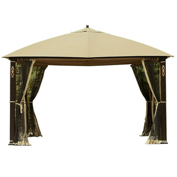 Garden Winds  Cedar River Gazebo Replacement Canopy Top - RipLock 350