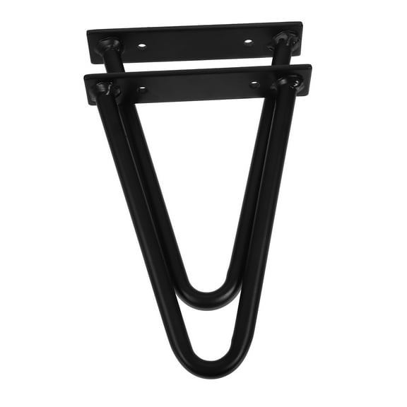 FRCOLOR 2pcs Furniture Legs Coffee Table Legs Bench Legs Hairpin Table Leg Metal Furniture Leg Hairpin Furniture Legs Coffee Table Legs Modern Home DIY Legs for Cabinet Bench