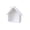 White, variant on PuSpu White Wooden House-Shaped Wall Shelf, 1 Pc 9.29x7.32x2.99in Decorative Storage Rack, Cute Display Stand for Dining Room