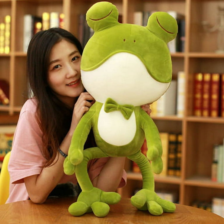 Zhaomeidaxi Soft Frog Stuffed Animal, Cute Frog Plush Toy, Long