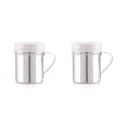 thumbnail image 4 of iKonbi Stainless Steel Chocolate Shaker| Chat Masala Sprinkler| Dredger Shaker with Handle- Set of 2, 4 of 4
