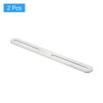 thumbnail image 3 of 2Pcs Adjustable Flat Mending Plate Support with Slot, 8.46 x 0.94 Inch Stainless Steel Slotted Straight Brace Brackets for Wooden Furniture, Silver, 3 of 6