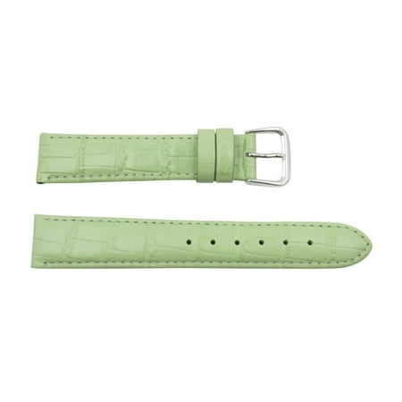 Alligator Calf Watch Band - Genuine Leather Alligator Grain 18mm Mint Watch Strap