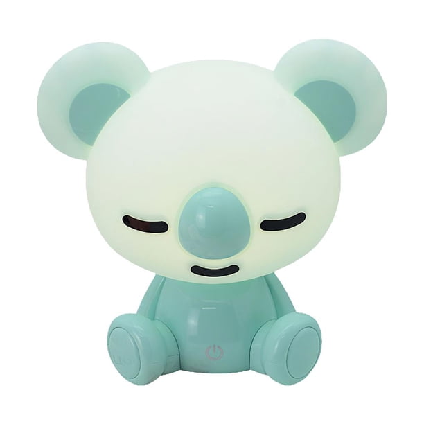 Lámpara Led Multifuncional Luz De Noche Lámpara De Noche De Koala De Dibujos Animados Alimentada Por Cable Usb Con Sensor Táctil De Brillo De Tres Niveles Luz De Noche Junto A La Cama Monstrate HA026974-03