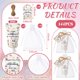 thumbnail image 2 of Set de crema de manos Dansib Wildflower Baby Shower, 48 juegos, 2 of 6
