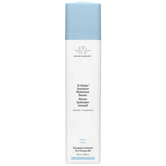 Drunk Elephant B-Hydra™ Intensive Hydration Serum with Hyaluronic Acid. 50 Milliliters / 1.69 Ounce