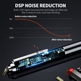 thumbnail image 4 of aigo R6600 32GB Digital Voice Recorder with Zinc Alloy Plating, 48KHz High-Definition Recording, 10m Capture Range, 300mAh Battery, One-Key Operation, DSP Noise Reduction - Ultra-Slim 148mmx10.6mm,, 4 of 6