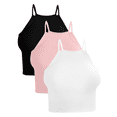thumbnail image 1 of SET DE 3 TOP DE MUJER UNITALLA PARA USO DEPORTIVO O CASUAL TELA STRETCH, 1 of 5