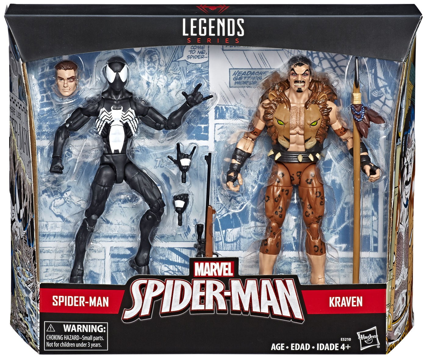 Marvel Legends SpiderMan & Kraven Action Figure 2Pack