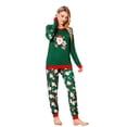 thumbnail image 2 of Ekouaer Pajamas For Women Comfy Long Sleeve Jogger Set Lounge Pjs Set With Pockets polka dots, 2 of 6