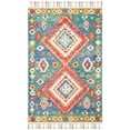 thumbnail image 5 of SAFAVIEH Aspen Linnette Geometric Wool Runner Rug, Green/Red, 2'3" x 7', 5 of 10