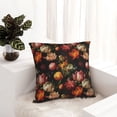 thumbnail image 6 of Yiaed Colorful Tulips Print Pillow Covers Super Soft Decorative Square Throw Pillow Covers Case Cushion Covers for Sofa Couch Bedroom Car Decor（No pillow core）-26"x26", 6 of 7