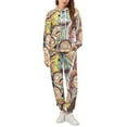 thumbnail image 4 of Rick And Morty Unisex Adult Sweatsuits Hoodie & Sweatpants Long Sleeve Hooded Sweatshirt Matching Joggers Tracksuit Sets XS, 4 of 9
