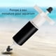 thumbnail image 3 of Impulsor de repuesto para bomba de agua, filtro de recipiente de acuario, impulsor de filtro de rotor de repuesto para bomba de estanque, negro, 3 of 4