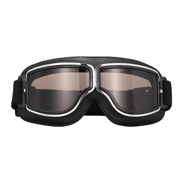 Bookk Motorcycle Goggles Fits Over Glasses Soft Padded Riding Glasses With Slip Strap