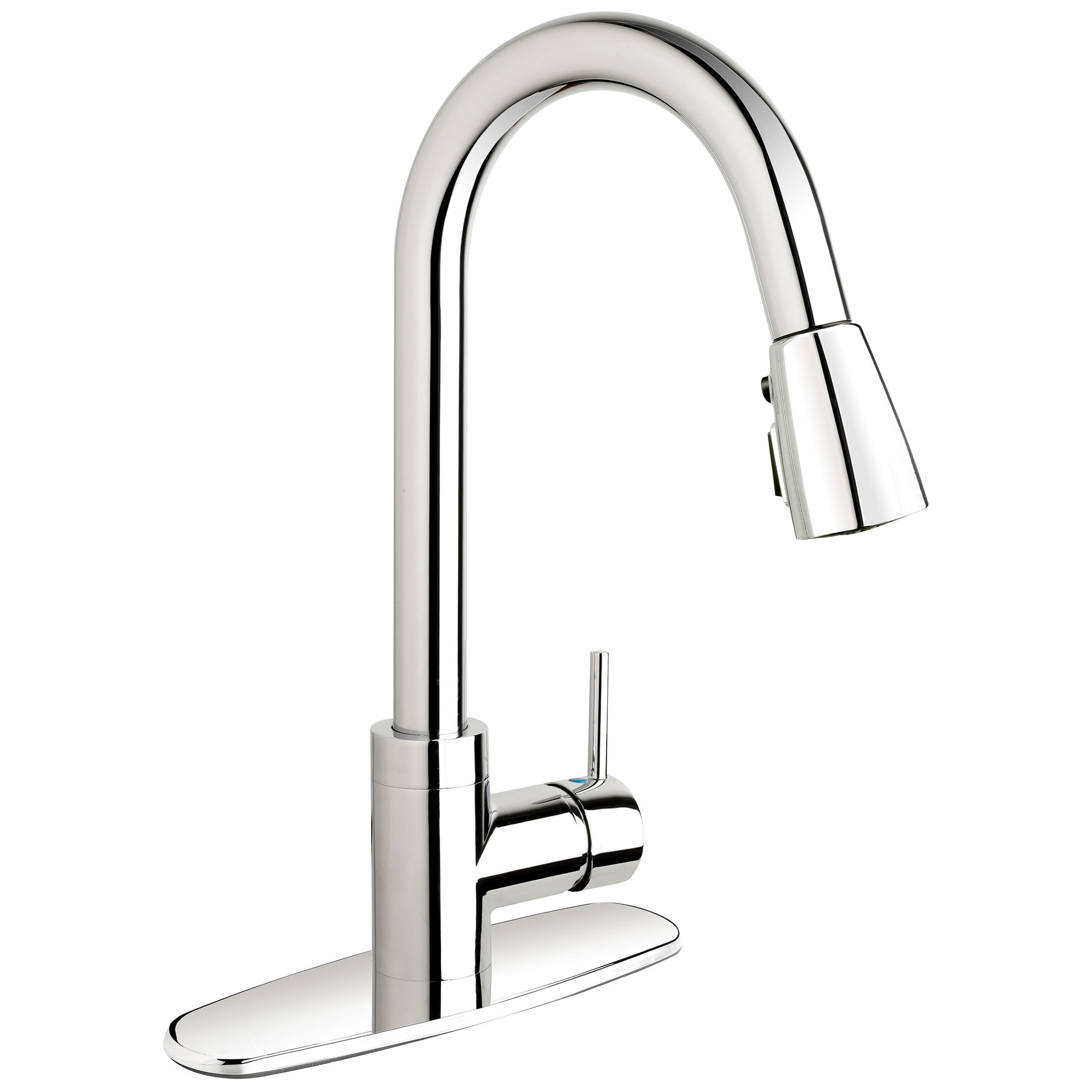 Belanger URB78CCP Single Handle Pull-Down Kitchen Faucet, Polished Chrome