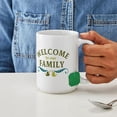 thumbnail image 4 of CafePress - Welcome Family Mugs - 15 oz Ceramic Large White Novelty Mug, 4 of 6