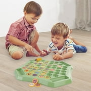 ELFINDEA Flip-Match Memory Battle, 4-Player Logic Board Game for Families, Learning Toys for 3 to 6 Year to Boost Memory and Social Interaction