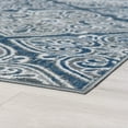 thumbnail image 5 of Traditional 2x10 Area Rug (2'3'' x 10') Floral Dark Gray Indoor Runner Easy to Clean, 5 of 10