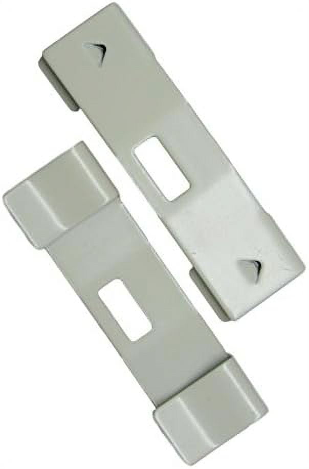 vertical blind repair clips with curved vane saver for window blinds