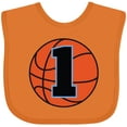 thumbnail image 3 of Inktastic Basketball 1st Birthday 1 Year Old Boys Baby Bib, 3 of 4