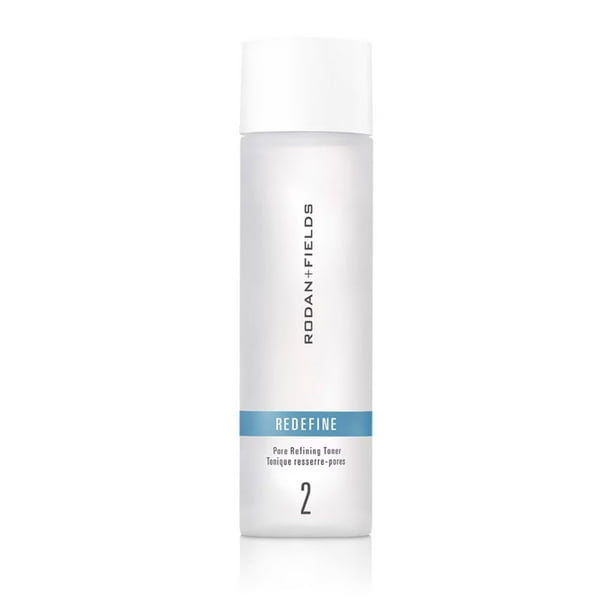 Tónico minimizador de poros Redefine de Rodan + Fields | 118 ml (4.2 oz líq.) | Limpiador exfoliante profundo | Reduce visiblemente los puntos negros | Formulado con ácidos de frutas