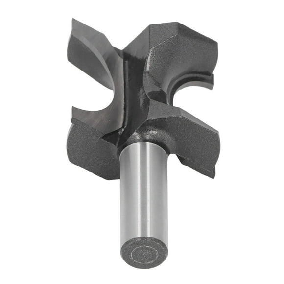Broca Enrutador de Media Redonda, 1/8in Bead Diámetro Rugged 1/2in Shank Router Bit Instalacia Fácil para marcos de ventana