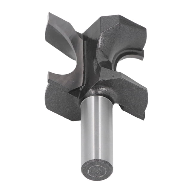 Broca Enrutador de Media Redonda, 1/8in Bead Diámetro Rugged 1/2in Shank Router Bit Instalacia Fácil para marcos de ventana