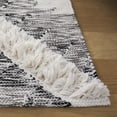 thumbnail image 5 of SAFAVIEH Kenya Kensington Geometric Area Rug, Black/Ivory, 9' x 12', 5 of 14