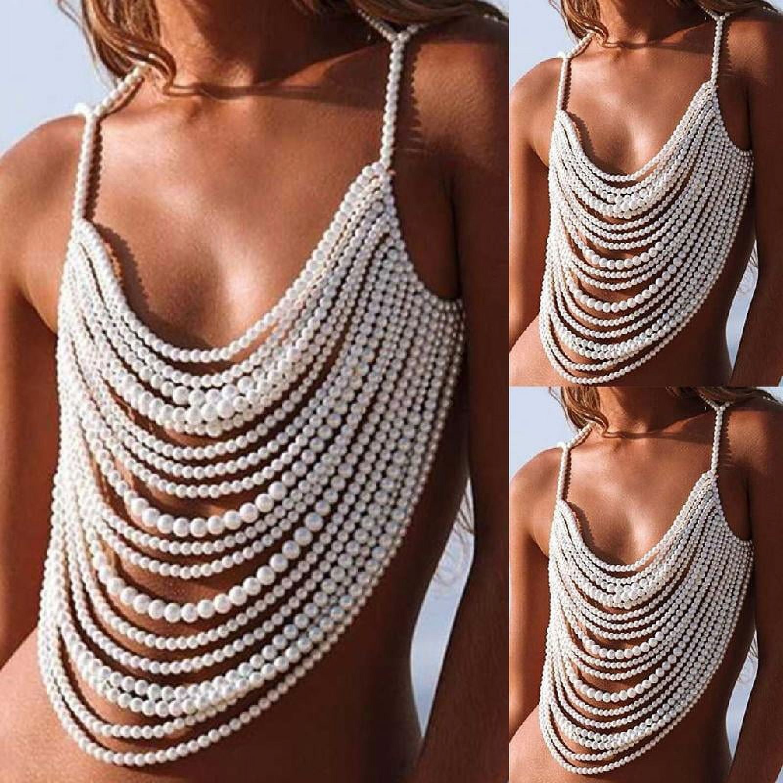 mi様　Pearl Chain Harness mi様 Pearl Chain Harness Pearl Body Harness