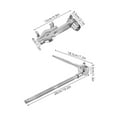 thumbnail image 2 of CTIRCHIU 1Set Adjustable Cowbell Mount Clamp Silver Metal for Percussion Instruments Outdoor Performance, 2 of 8
