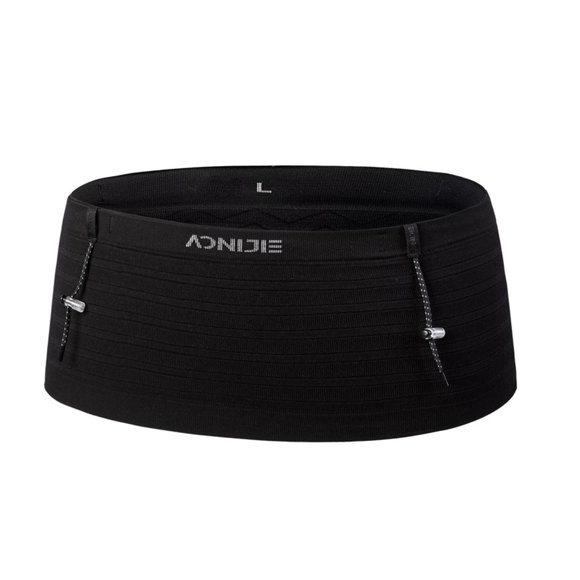 Cinturón de Hidratación AONIJIE Negro Gran Capacidad y Ligero para Ciclismo, Escalada y Maratón para
